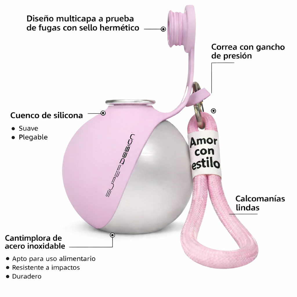 PawBob™ - Botella Portátil Para Perros